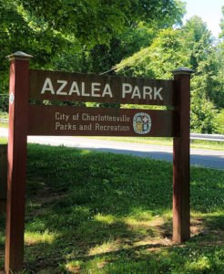 Azalea Park in Charlottesville